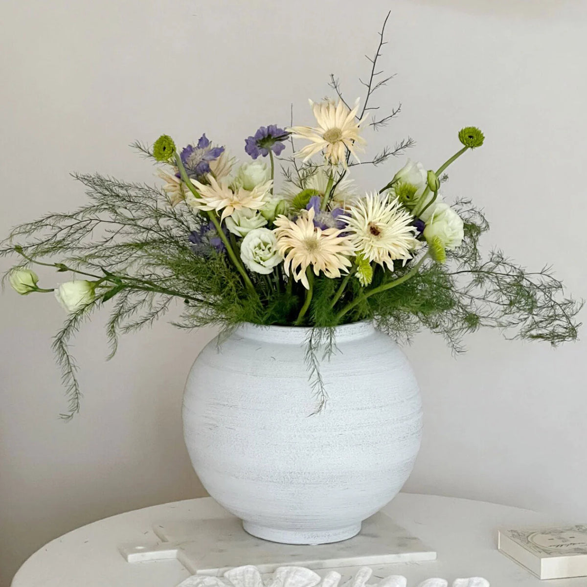 Vase Natural Stone Textured 28cm