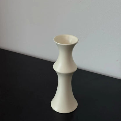 Vase Sculptural Ceramic Glossy Finish