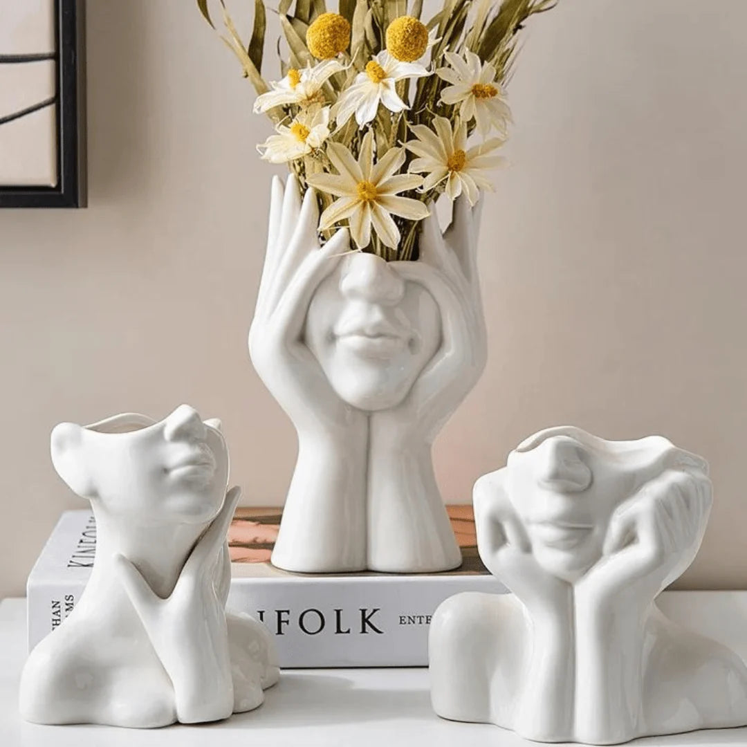 Vase Sculptural Ceramic Medium & Large