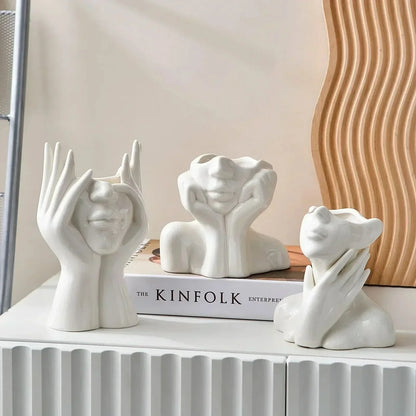 Vase Sculptural Ceramic Medium & Large