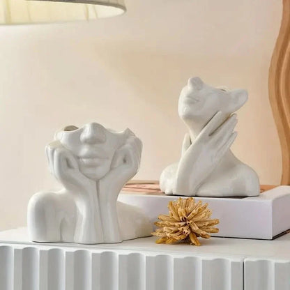 Vase Sculptural Ceramic Medium & Large