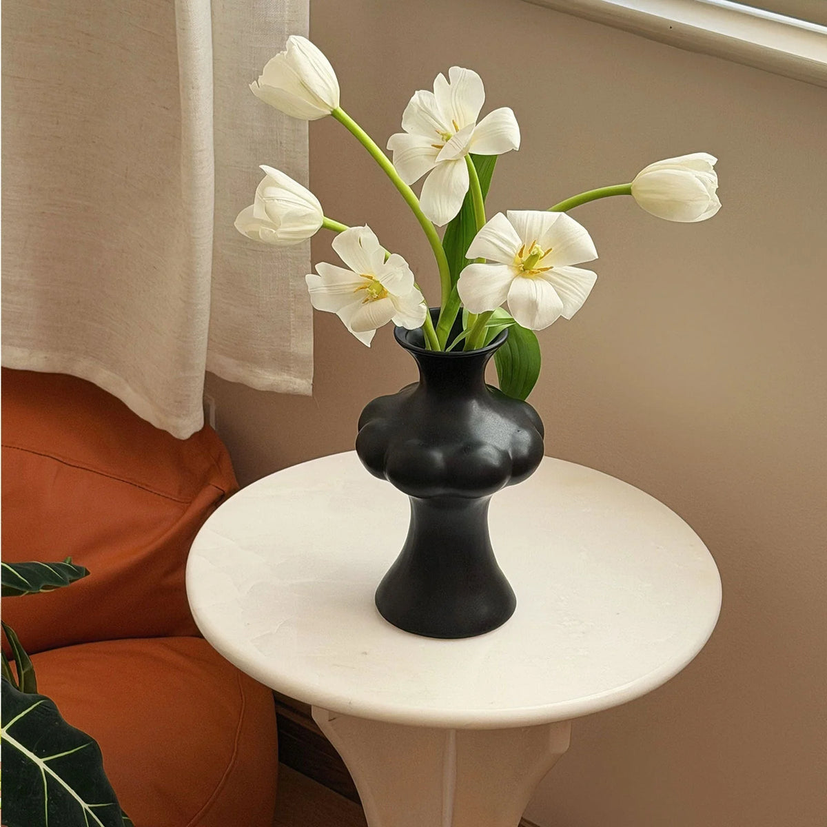 Vase Sculptural Ceramic Table Centerpiece
