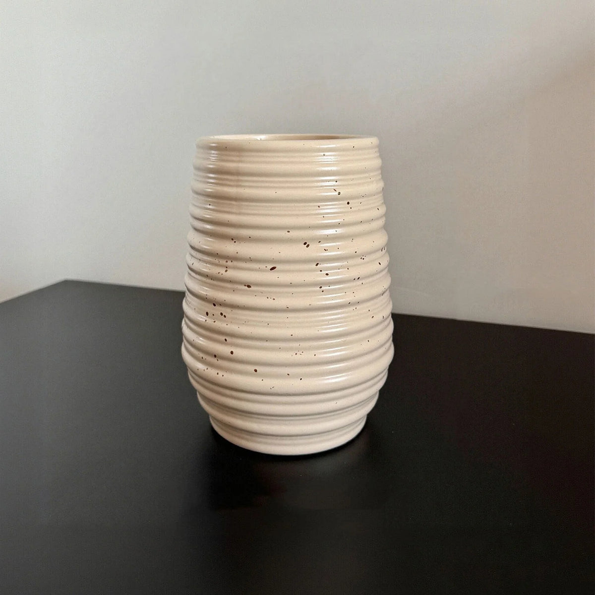 Vase Textured Ceramic 21 cm Height