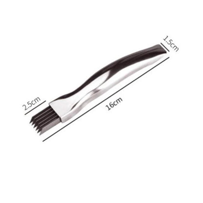 Vegetable Chopper Slicer Stainless Steel Multi-Shape Cutting