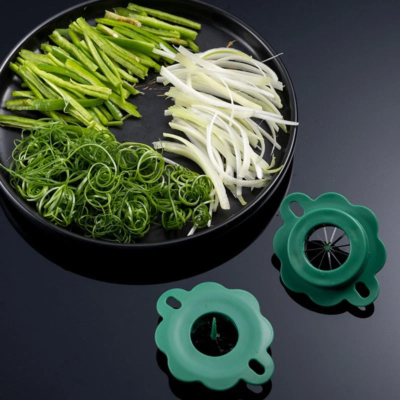 Vegetable Chopper Stainless Steel 12-Blade 2-Piece Set