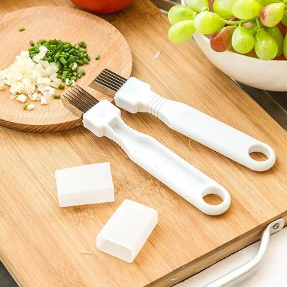 Vegetable Slicer 7-Blade Stainless Steel Non-Slip Handle