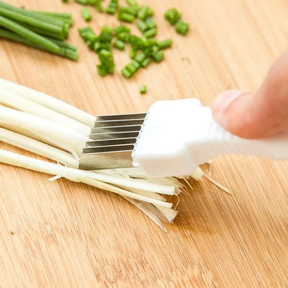 Vegetable Slicer 7-Blade Stainless Steel Non-Slip Handle