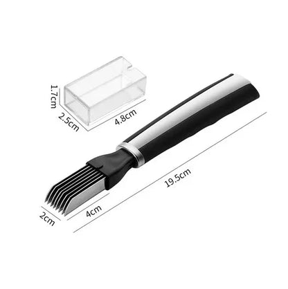Vegetable Slicer 7-Blade Stainless Steel Non-Slip Handle