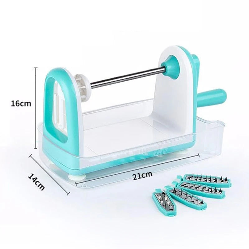Vegetable Slicer Multi-Blade Stainless Steel Blades