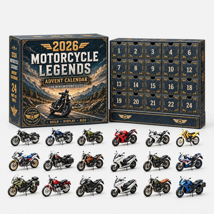 Vehicle Advent Calendar Die-Cast Metal 24 Miniature Models