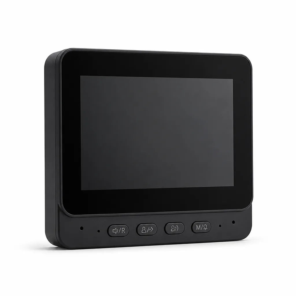 Video Doorbell 4.3-Inch HD Night Vision Two-Way Intercom