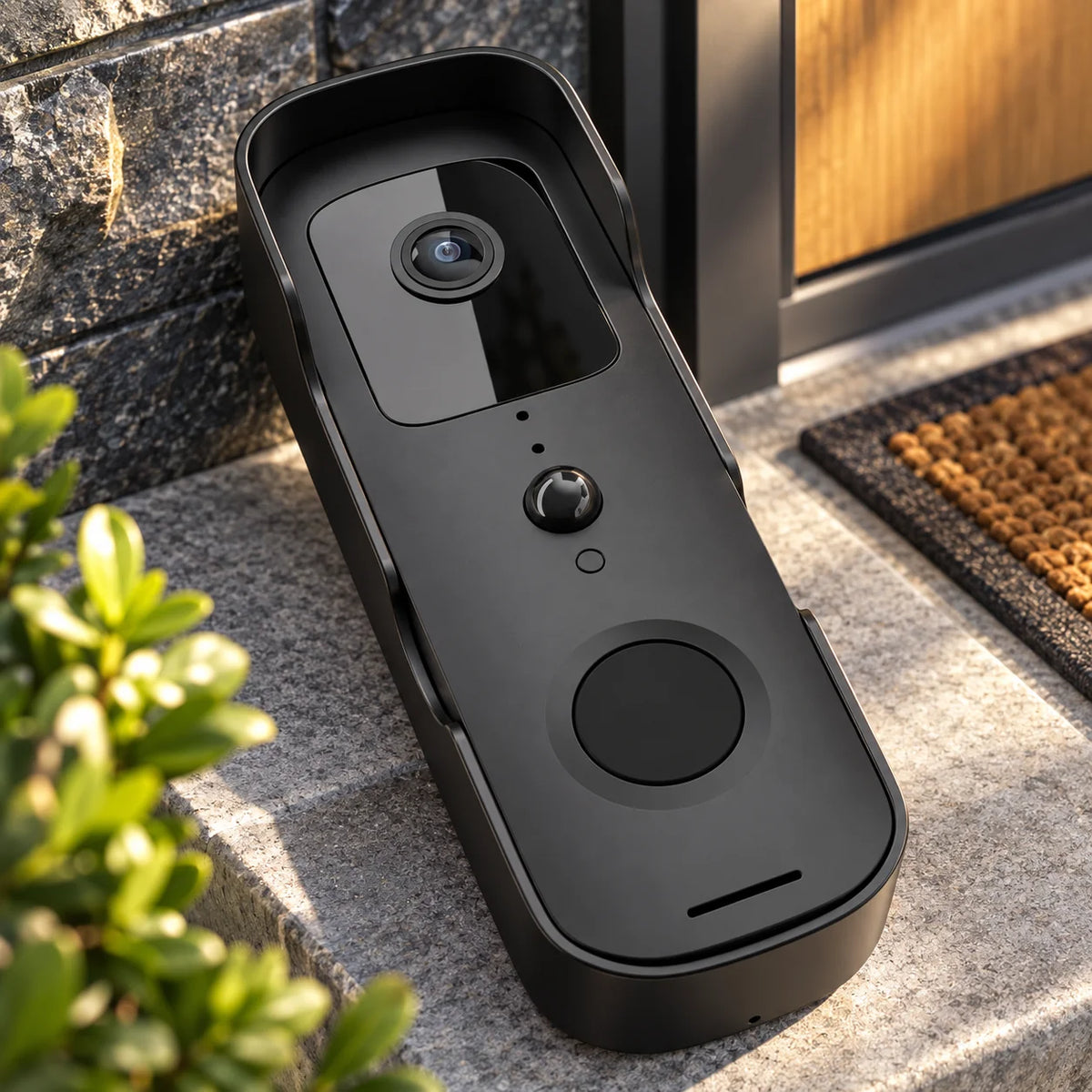 Video Doorbell Camera 1080p HD Wide-Angle & Two-Way Audio