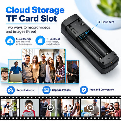 Video Doorbell Camera 1080p HD Wide-Angle & Two-Way Audio