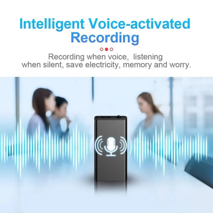 Voice Recorder Voice-Activated Recording 32GB Storage 50-Hour Battery Life