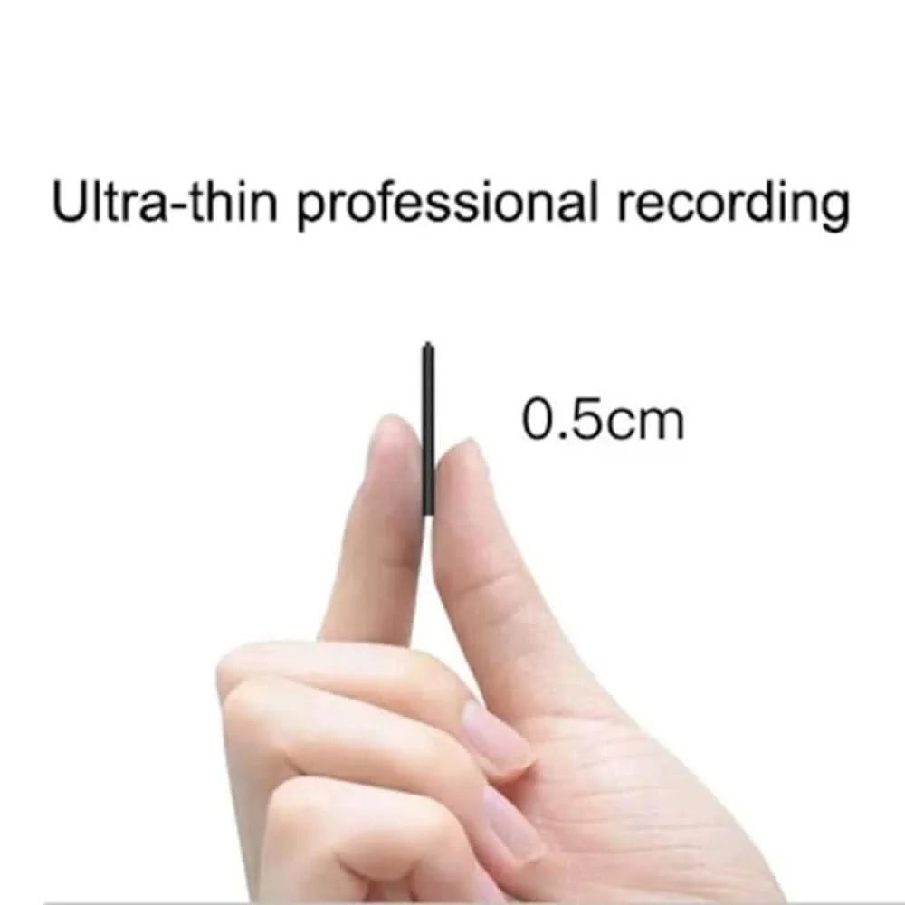 Voice Recorder Voice-Activated Recording 32GB Storage 50-Hour Battery Life