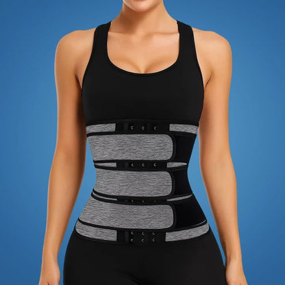 Waist Trainer Belt Breathable Neoprene Triple Compression Core Support