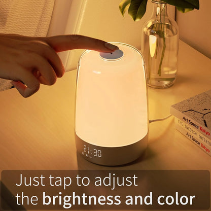 Wake-Up Lamp Sunrise Simulation USB-C Rechargeable & Portable