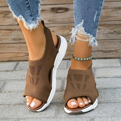Walking Sandals Adjustable Straps Cushioned Arch Support