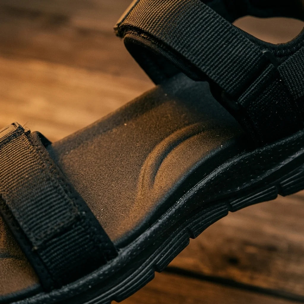 Walking Sandals Adjustable Straps Cushioned Arch Support