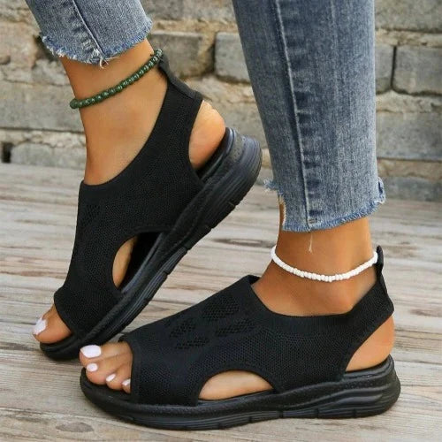 Walking Sandals Adjustable Straps Cushioned Arch Support