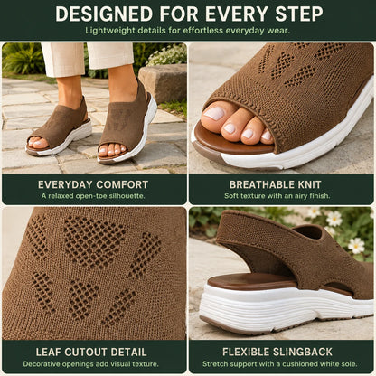 Walking Sandals Adjustable Straps Cushioned Arch Support