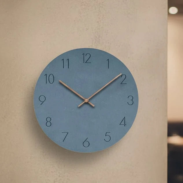 Wall Clock Silent Movement Nordic Minimalist Design