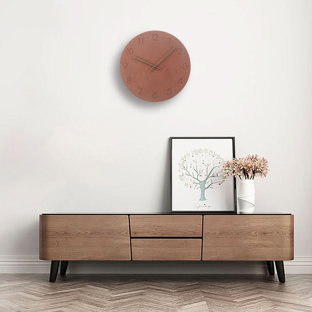 Wall Clock Silent Movement Nordic Minimalist Design