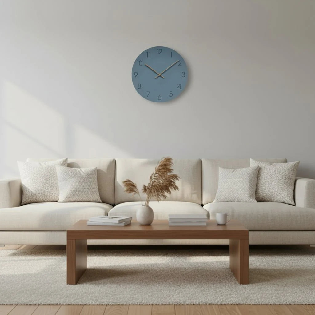Wall Clock Silent Movement Nordic Minimalist Design