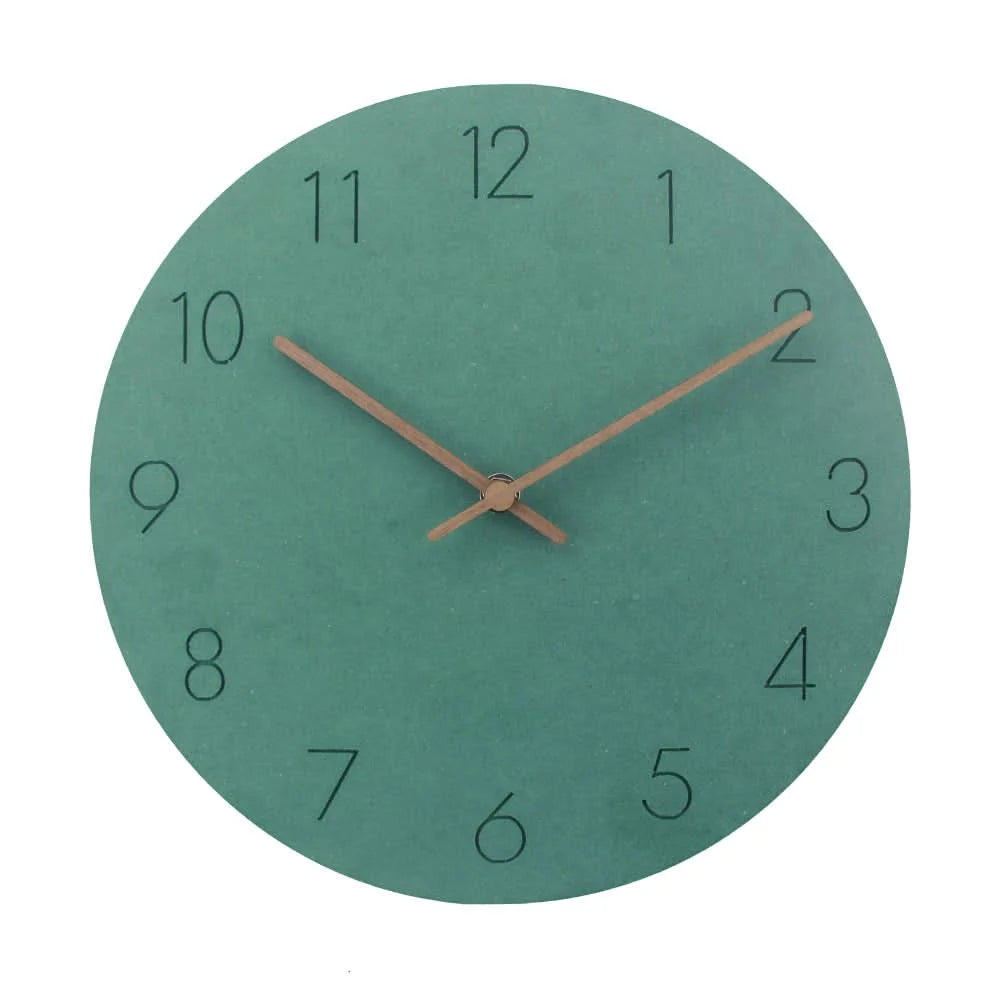 Wall Clock Silent Movement Nordic Minimalist Design
