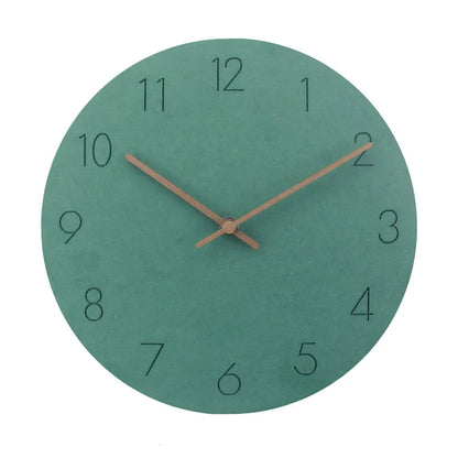 Wall Clock Silent Movement Nordic Minimalist Design