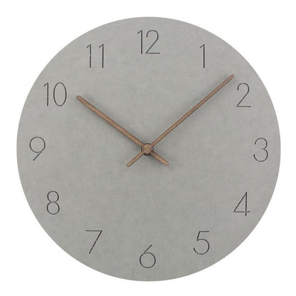 Wall Clock Silent Movement Nordic Minimalist Design