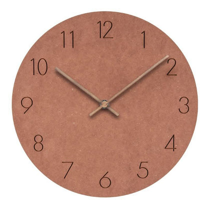 Wall Clock Silent Movement Nordic Minimalist Design