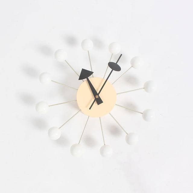 Wall Clock Silent Quartz 3D Minimalist Wood Accents