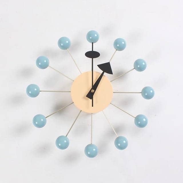 Wall Clock Silent Quartz 3D Minimalist Wood Accents