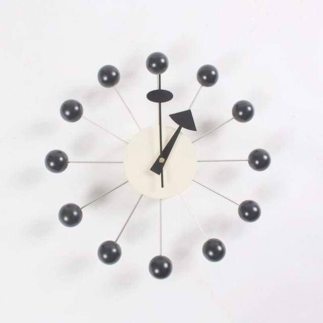 Wall Clock Silent Quartz 3D Minimalist Wood Accents