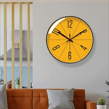 Wall Clock Silent Quartz Easy-To-Read Display
