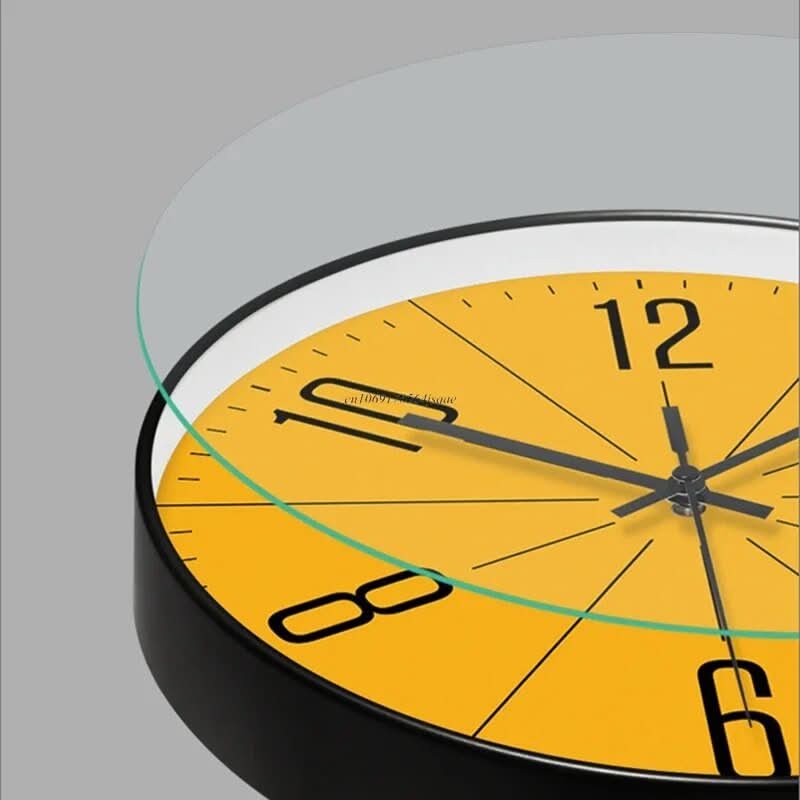 Wall Clock Silent Quartz Easy-To-Read Display