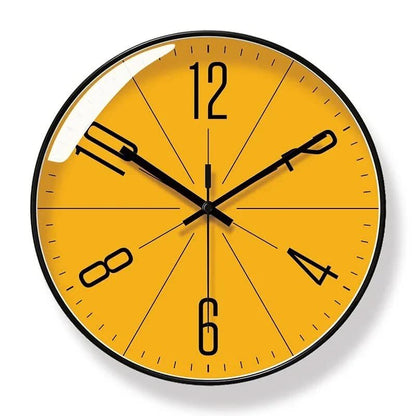 Wall Clock Silent Quartz Easy-To-Read Display