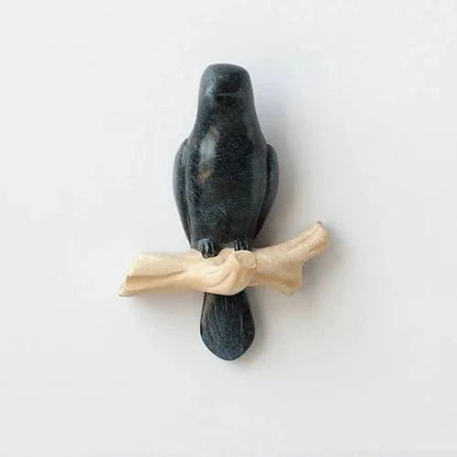 Wall Coat Rack Decorative Bird Solid Wood