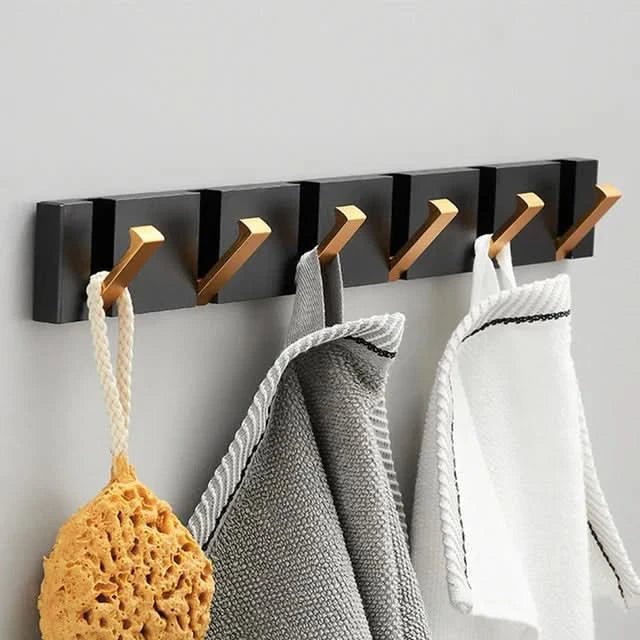 Wall Hook Aluminum Foldable Space-Saving Design
