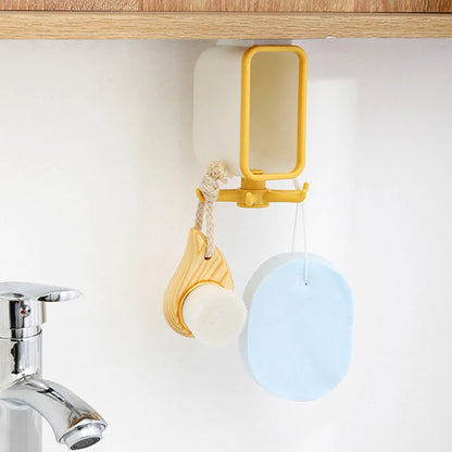 Wall Hook Organizer Self-Adhesive Swivel Hooks