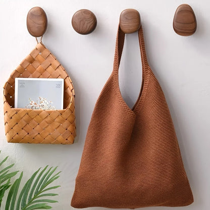 Wall Hooks Solid Wood Customizable Set of 4
