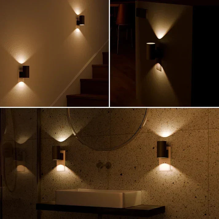 Wall Lamp Plug-In Auto Day-Night & Continuous Dimming