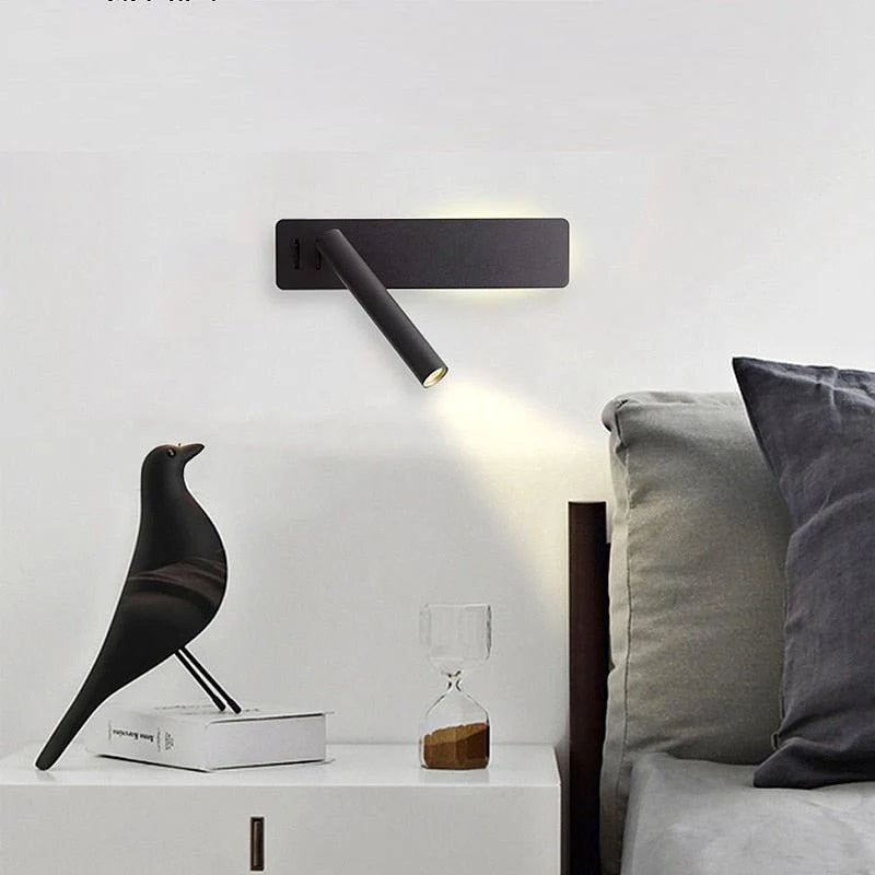 Wall Lamp Rotatable & Tiltable Head Dimmable Energy-Saving LED