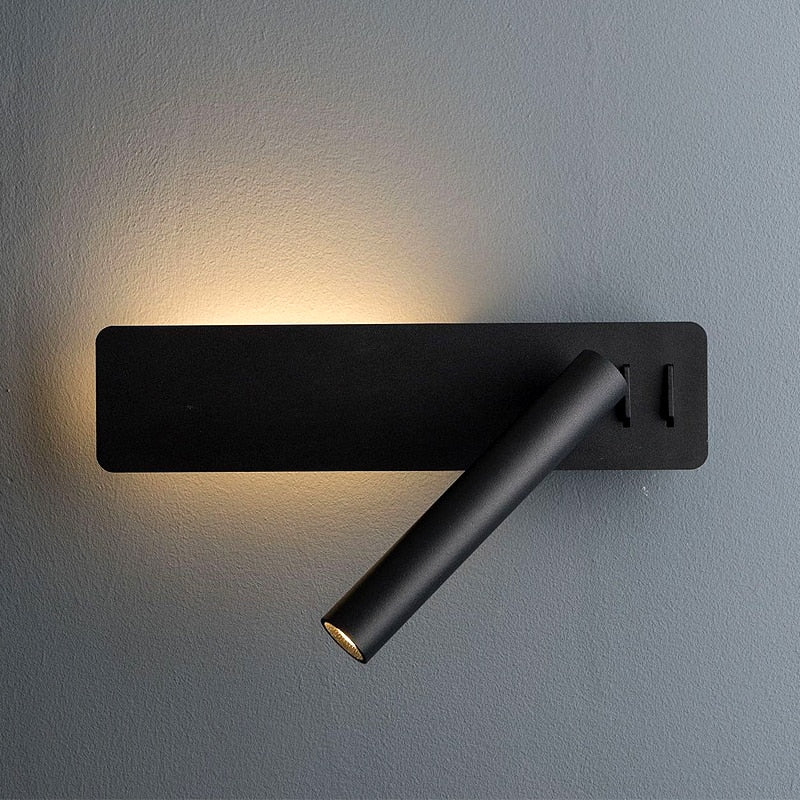 Wall Lamp Rotatable & Tiltable Head Dimmable Energy-Saving LED