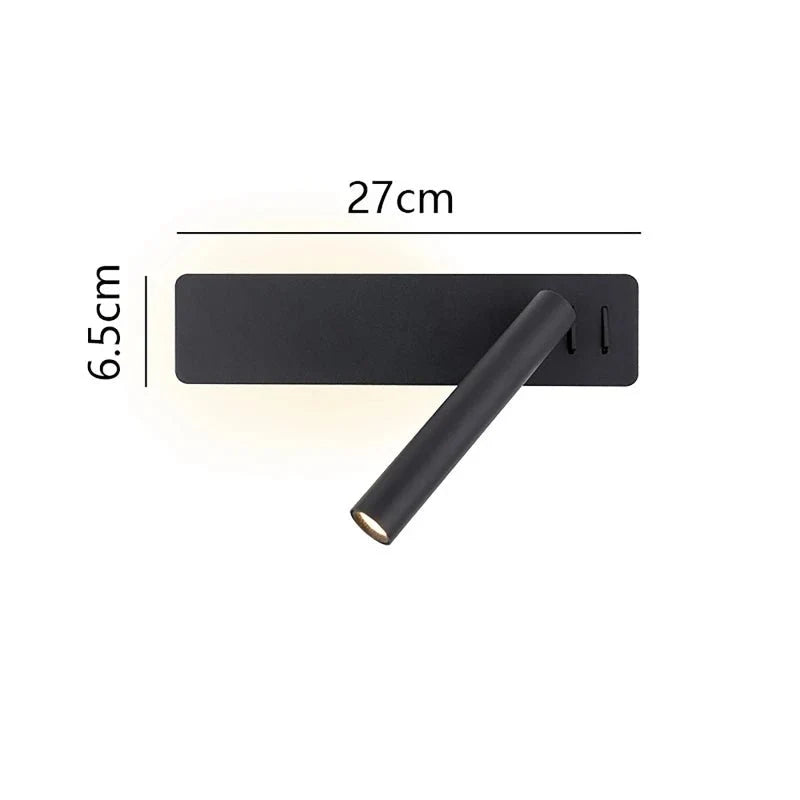 Wall Lamp Rotatable & Tiltable Head Dimmable Energy-Saving LED