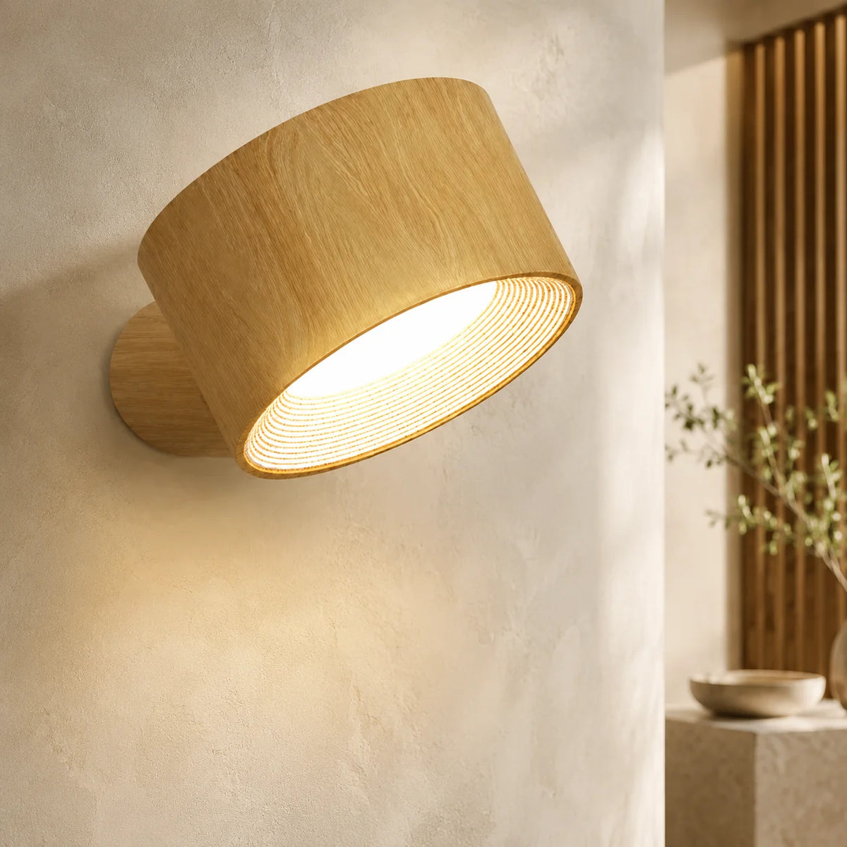Wall Light Cordless Magnetic Rotating Head USB Rechargeable