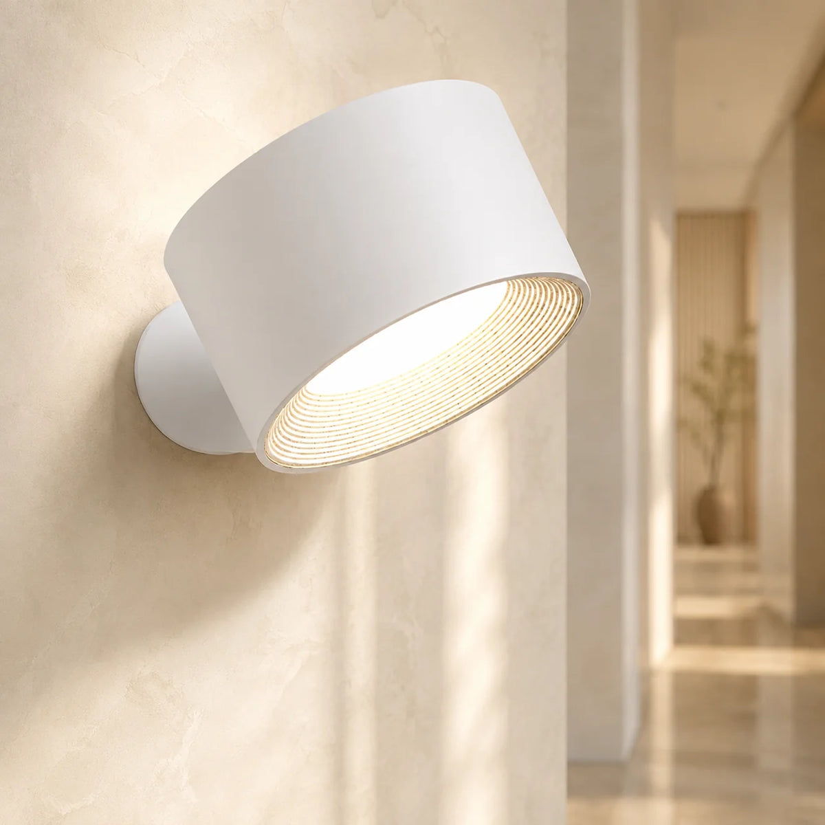 Wall Light Cordless Magnetic Rotating Head USB Rechargeable