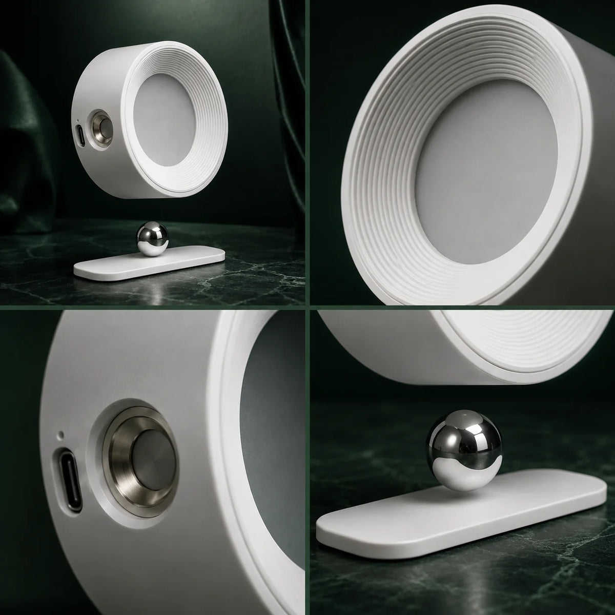 Wall Light Cordless Magnetic Rotating Head USB Rechargeable