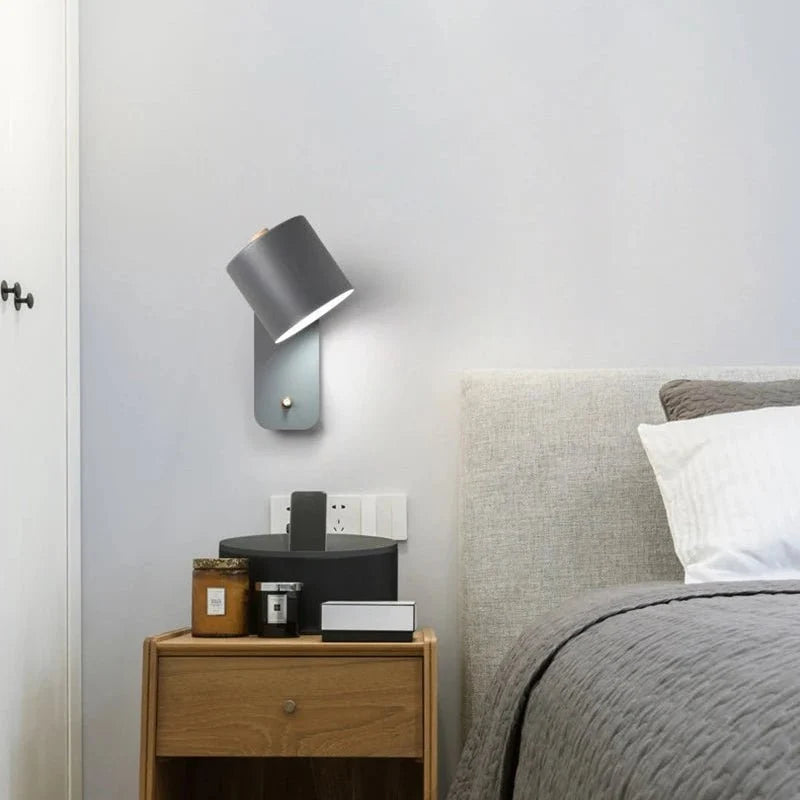 Wall Light Minimalist Design Hardwired Installation